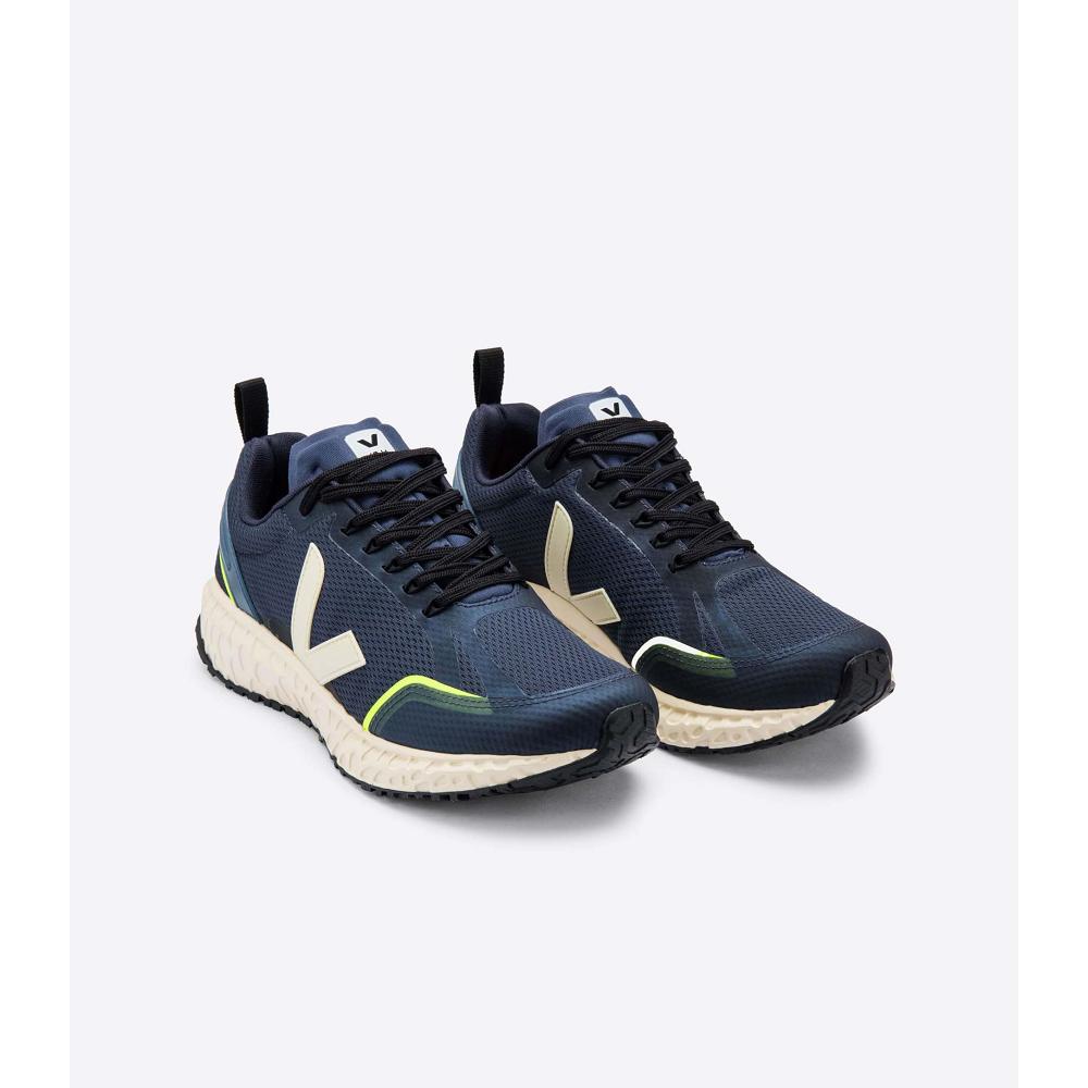 Veja CONDOR MESH Men's Running Shoes Navy | NZ 123ZUT